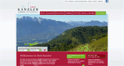 Desktop Screenshot of landhotel-kanzler.at